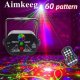 Rechargeable Mini LED Laser Projector Stage Light Club Party DJ Disco Lighting