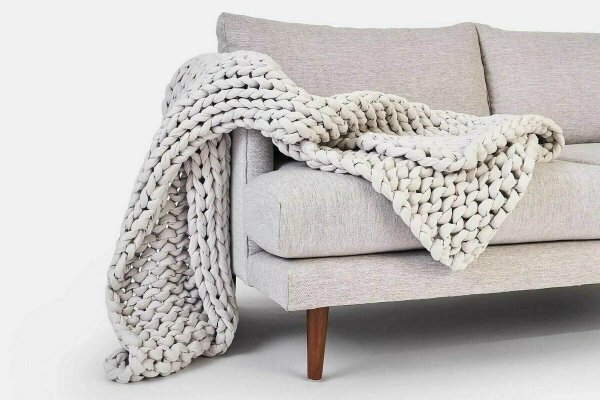 Chunky Knit Blanket