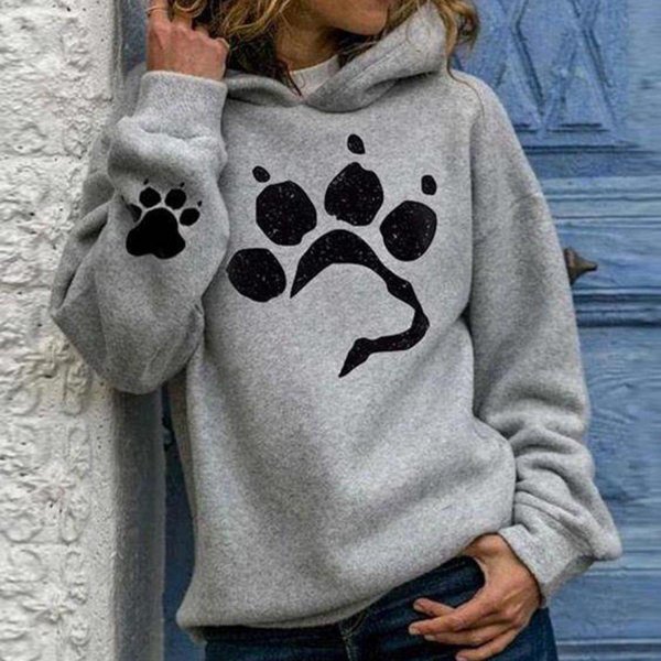 Youthful Animal Print Long Sleeve Sweatshirt