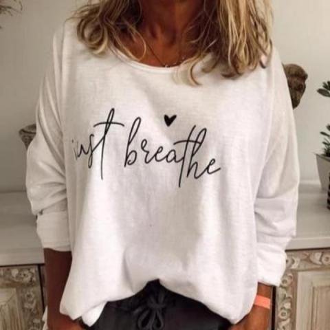 Just Breath Long Sleeved T-Shirt