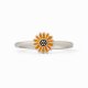 ENAMEL SUNFLOWER RING