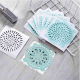 10pcs / lot Disposable Floor Drain Filter Sticker Kitchen Sink Bathroom Shower Toilet Sewer Hair Catcher Anti-blocking Cover Net