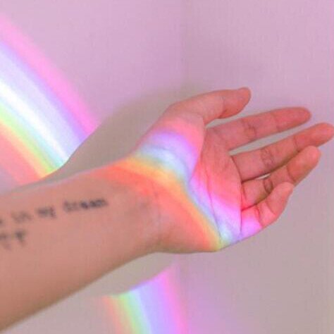 Romantic Shell Rainbow Projectors - Order notes style