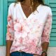 Spring has Sprung Floral Print Top