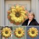 Sunflower Wreath