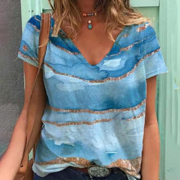 Gentle Skies Multicolored Top