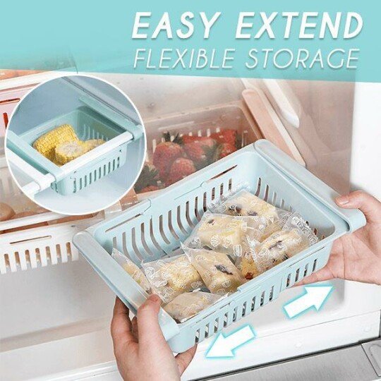 Extendable Clip-On Fridge Container